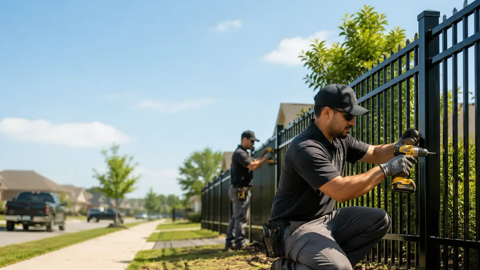 Metal Fence Installation in State Farm, VA